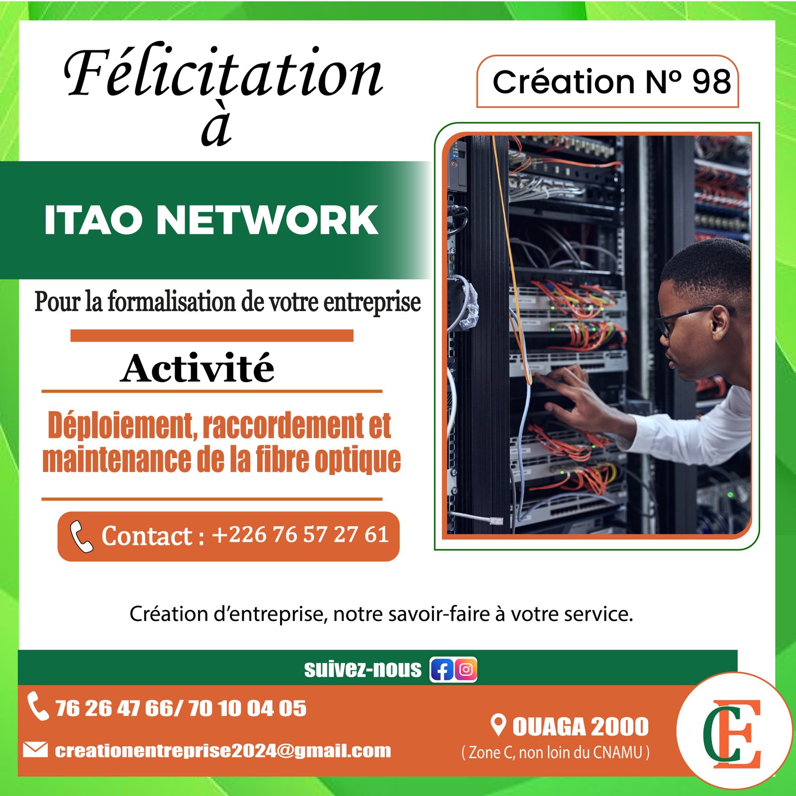 NETWORK est officiellement formalisée